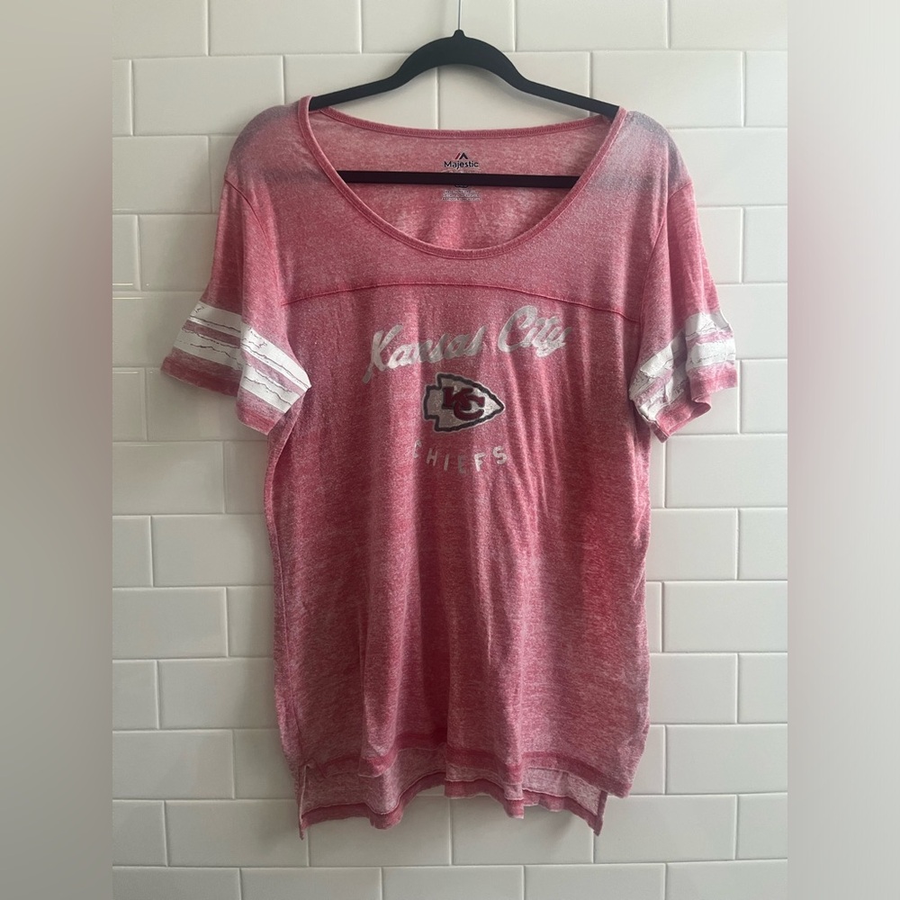 Kansas City Chiefs V-Neck Size L/G